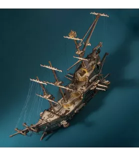 DIY The Lord of the Mysteries HowCat – Future Corsair Ship 3D bois steampunk – chez Assemblez-Moi
