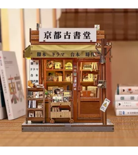 DIY Antique Bookery of Kyoto Cutebee – librairie ancienne japonaise miniature lumineuse
