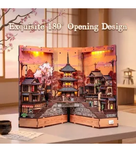 DIY Twilight Sakura Path Cutebee – Book Nook japonais sakura lumineux à assembler