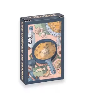 Mini puzzle Les crêpes de mamie Trevell 99 pièces illustré par Servane