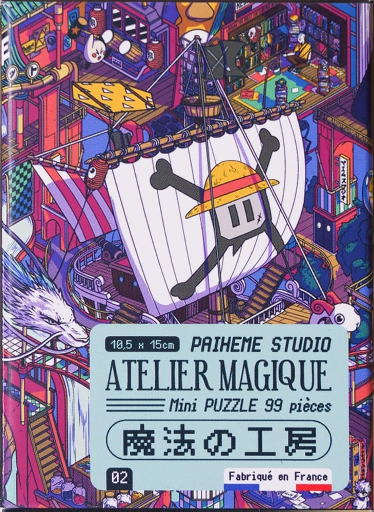 Mini puzzle Atelier Magique 99 pièces Paiheme Studio chez Assemblez-Moi